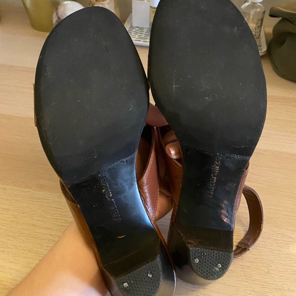 Naturalizer sling back heeled sandals size 8 - Picture 4 of 5